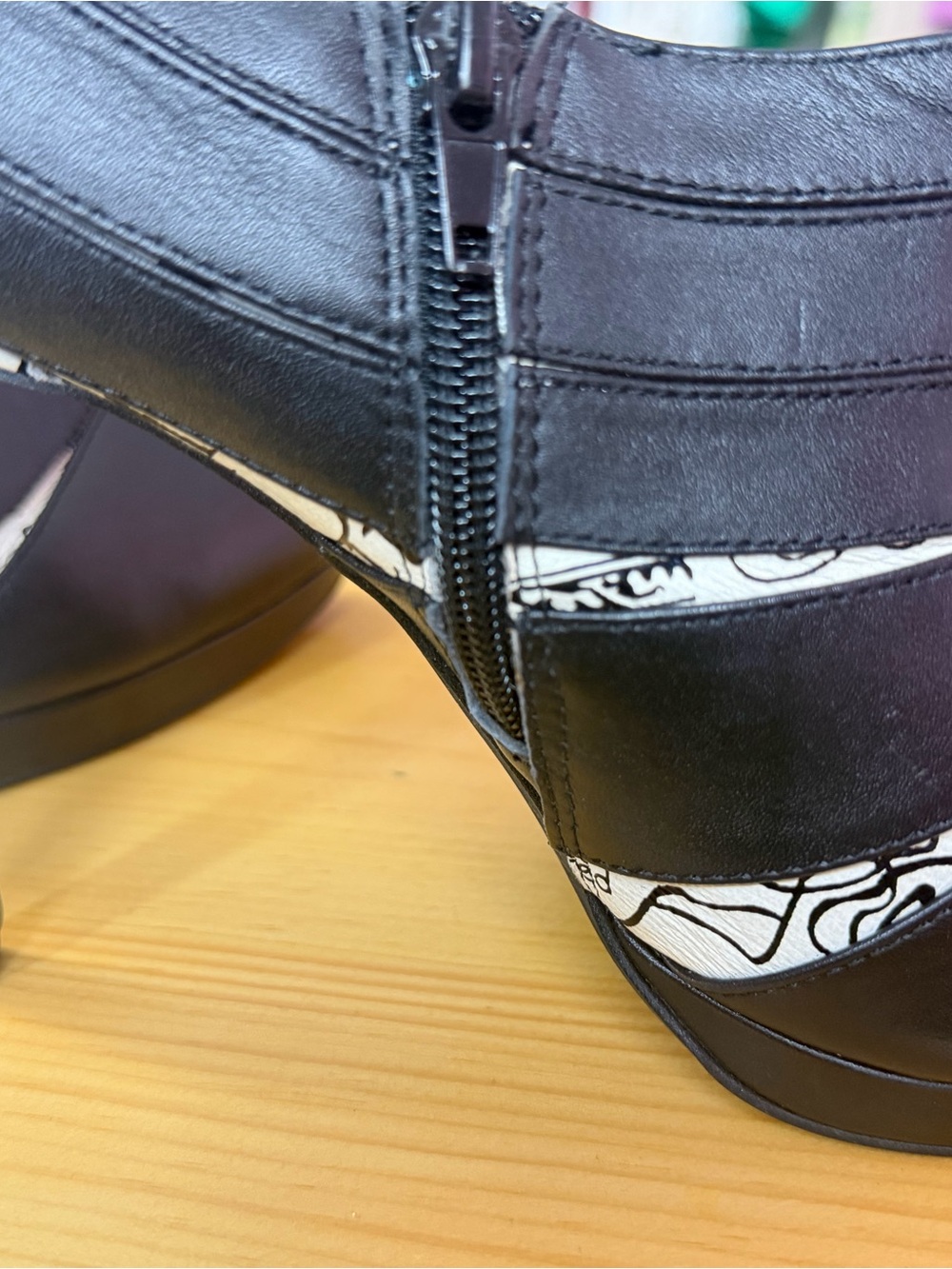 ✨ Custom Designer Leather Heels – Rare & Unique! ✨ Shoes of Prey - Picture 7 of 15